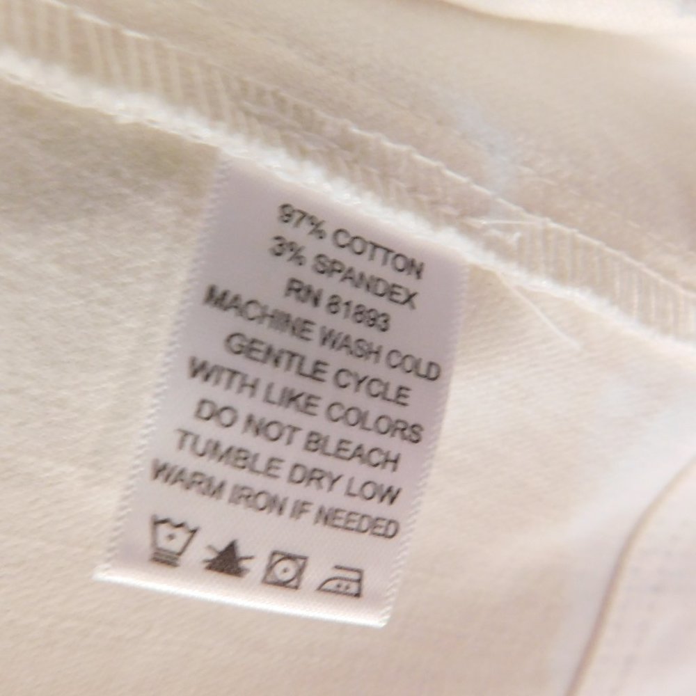 Denim & Co. White Woman's Jacket Small NEW - Picture 6 of 9